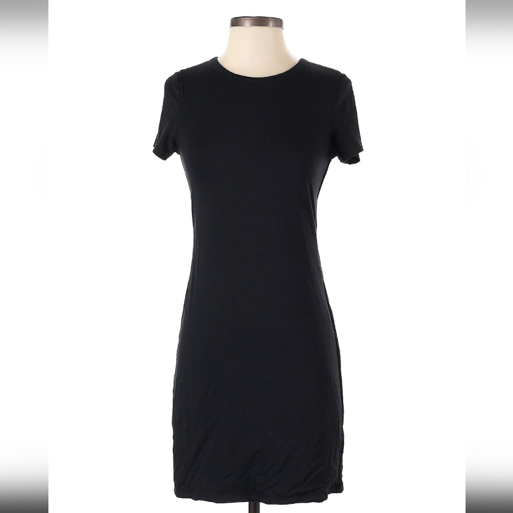 Quince black T-shirt dress